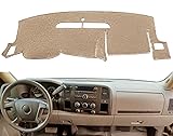 Dash Cover Custom Fit for Chevy Chevrolet Silverado