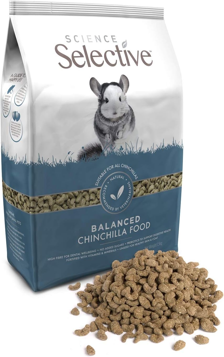 Supreme Petfoods Supreme Science Selective Chinchilla Food 1.5kg
