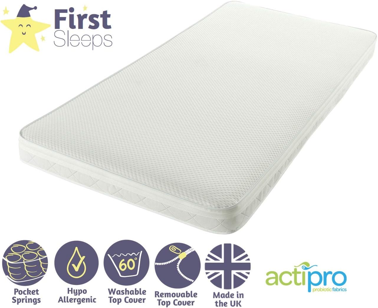 cot mattress 140 x 65