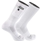 IQ Performance Zip Pocket Crew Socks Stash &amp; Dash Men Women