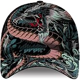 LuckyCow Graphic Gorras para Hombres Originales Hat – Adjustable Streetwear Baseball Cap for Men & Women