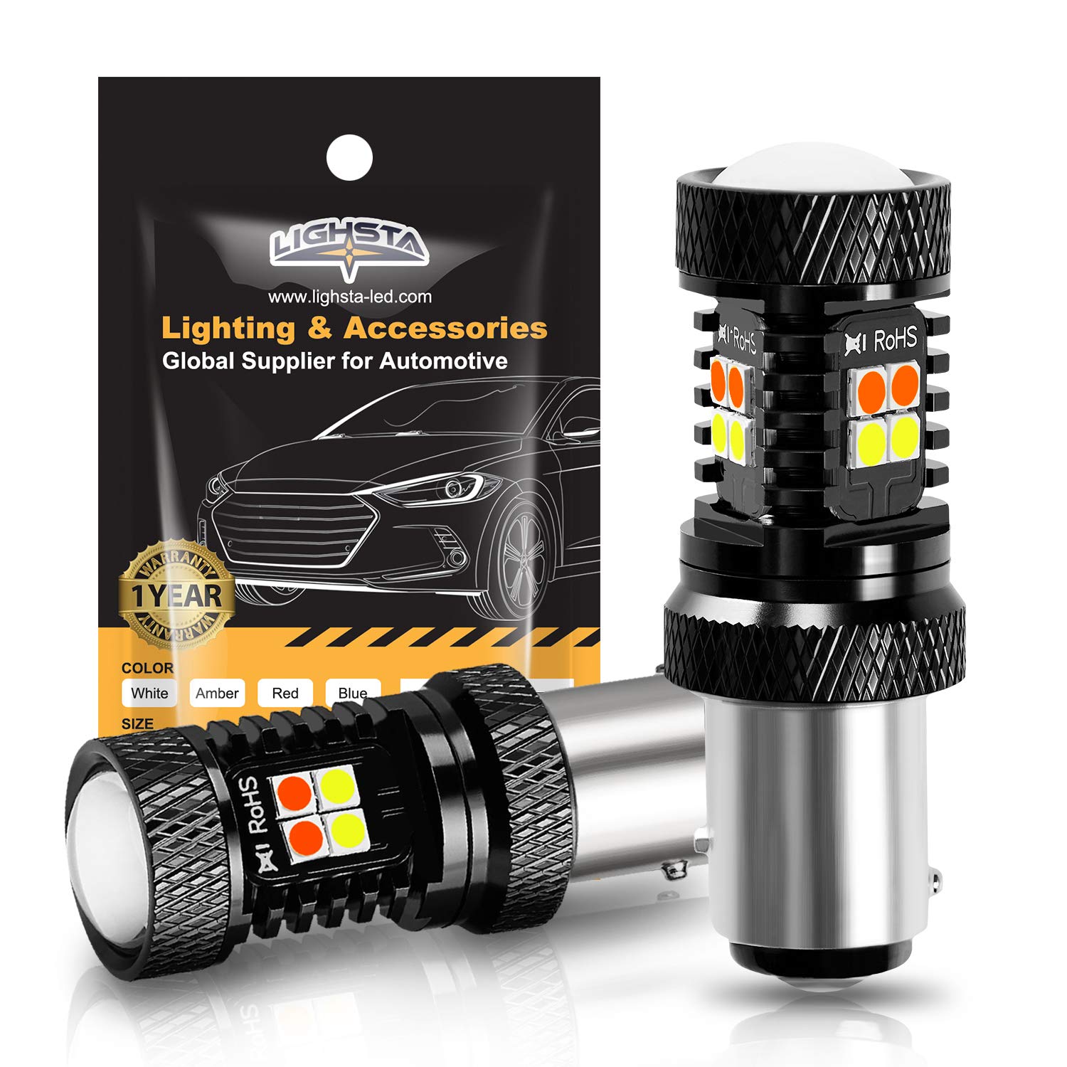 LIGHSTA 1157 2057 2357 7528 BAY15D P21/5W