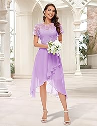 Wedtrend Women's Formal Dress Ruffle Cocktail Party
