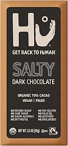 Hu Salty Dark Chocolate Bar, 2.1 Ounce Bar, 1 Count