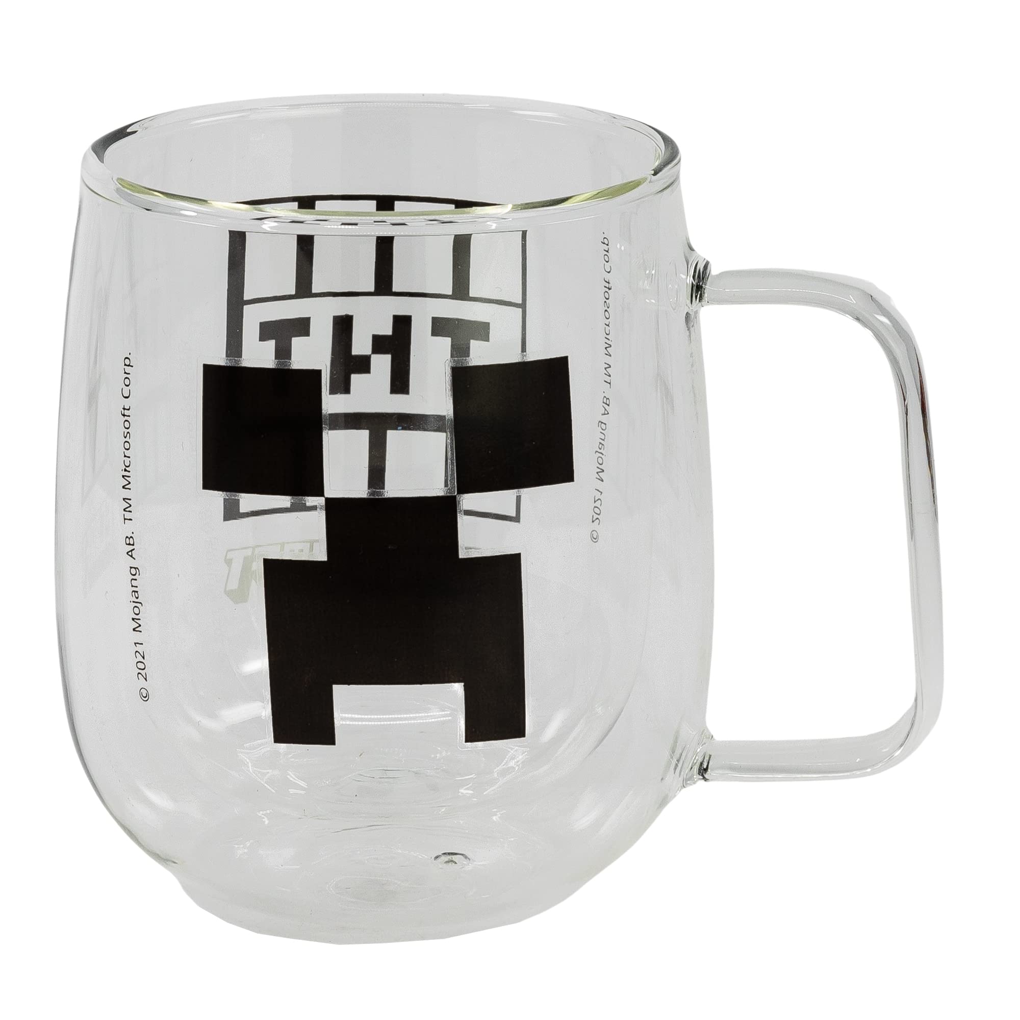 Double Wall Glass Cup 290 ML | Minecraft