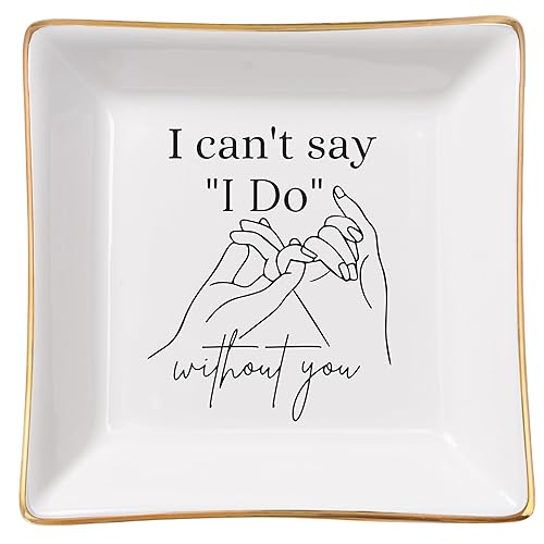 Spegiffu Bridesmaid Gifts Maid of Honor Proposal Gifts Ring - Main Image