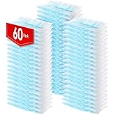 60 Count Electrostatic Duster Refills Compatible with Swiffer Duster | Unscented,DUST-BUSTING STRIPS​ to PICK UP more dust,For Blinds Ceiling Fans Furniture Multi-surface
