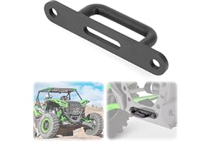 UTV Front Rear Tow Hook, PSLER UTV Heavy Duty Tow Hook for Teryx KRX 1000, Replacement # 99994-1315, Black