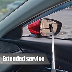 Jewkot 1 PC Car Rearview Mirror Wiper, Telescopic