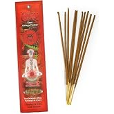 Prabhuji’s Gifts - Divine Chakra Incense Sticks - Muladhara Root Energy - Handmade Herbal Indian Incense - Agarbatti Sticks for Meditation & Cleansing - Earth Element, Serenity & Grounding (10 Pack)…