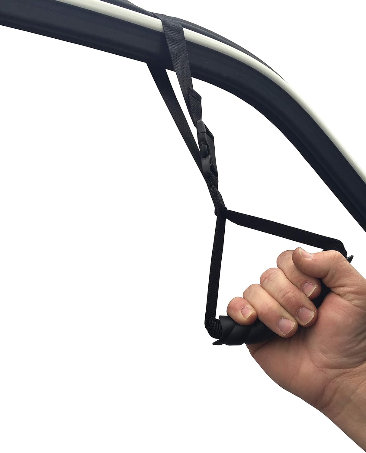 Patient Aid Automotive Standing Support Car Assist Handle Strap for Vehicle – Portable Safety Mobility Lift Grab Band for Elderly, Disabled – Nylon Pull Up Grabber Device for Door: Health & Personal Care