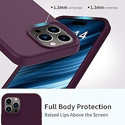 FUNMIKO Compatible with iPhone 15 Pro Max Case with