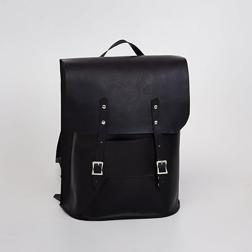 tiny black backpack