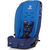 Diono Radian 3R, 3-in-1 Convertible Car Seat, Rear Facing &amp; Forward Facing, 10 Years 1 Car Seat, Slim Fit 3 Across, Blue Sky