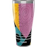 Tervis Traveler Disney Nightmare Before Christmas Sally Swirls Triple Walled Insulated Tumbler Travel Cup Keeps Drinks Cold & Hot, 30oz, Stainless Steele