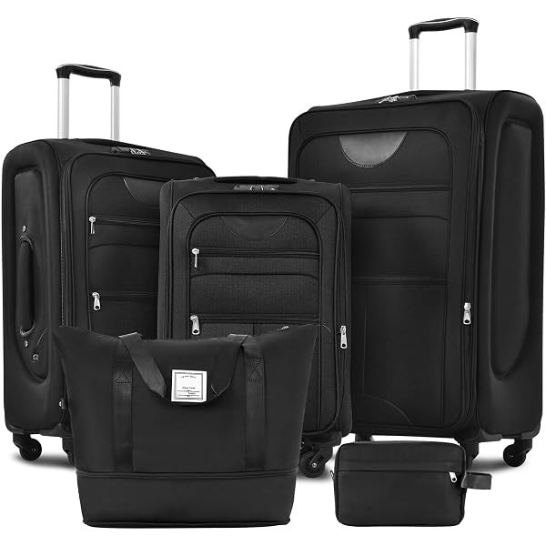 Amazon.com | Ochangqi Lightweight Expandable Softside Luggage Sets