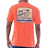 Guy Harvey Men’s Billfish Collection Short Sleeve Pocket T-Shirt