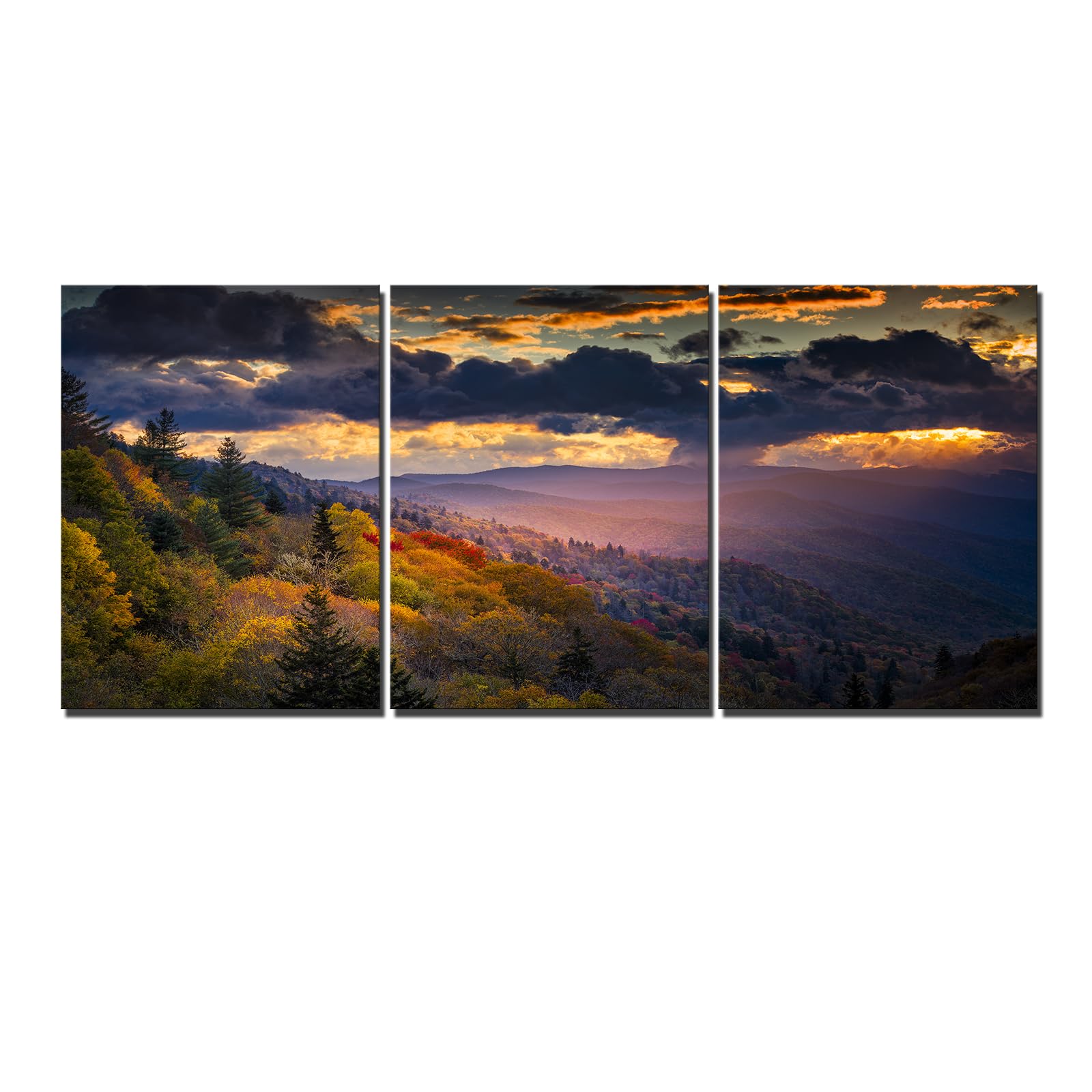 Stampa Su Tela LeevArts – Tramonto In California, Baia Di Emerald, Lago Tahoe – Quadro Paesaggio USA 61x122 Cm