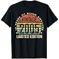 16 Year Old Gifts Vintage 2005 Limited Edition 16th Birthday T-Shirt