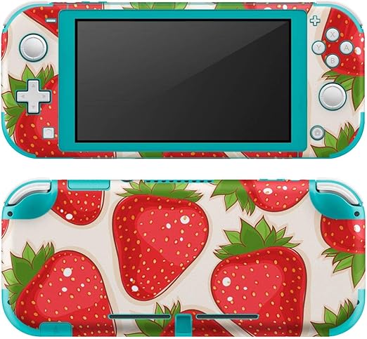 Amazon Co Jp Igsticker Nintendo Switch Lite 専用 デザインスキンシール 全面 任天堂 スイッチ ライト 専用 ゲーム機 カバー アクセサリー フィルム ステッカー エアフリー その他 イチゴ 苺 イラスト 模様 Video Game Video Game ゲーム