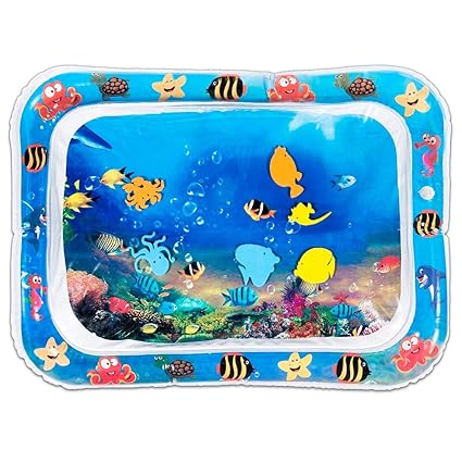 Toys For 1 Year Olds Boy Inflatable Tummy Time Premium Water Mat Toys 1 2 Year Old Bady Boy Kids Toys 3 12 Months Girl Gift 9 18 Months Toddler Toy