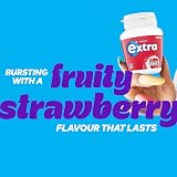 Wrigley’s Extra Sugar Free Gum Bottle Strawberry Flavour 46 Pieces view 4