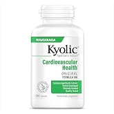 Kyolic Aged Garlic Extract Cardiovascular Health* Formula 100, 200 Capsules | Supports Circulatory Function and Overall Heart Health with Odorless, Organically Grown Aged Garlic Extract, GMO-Free