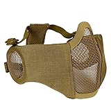 Hunting Explorer Tactical Half Face Mesh Mask with