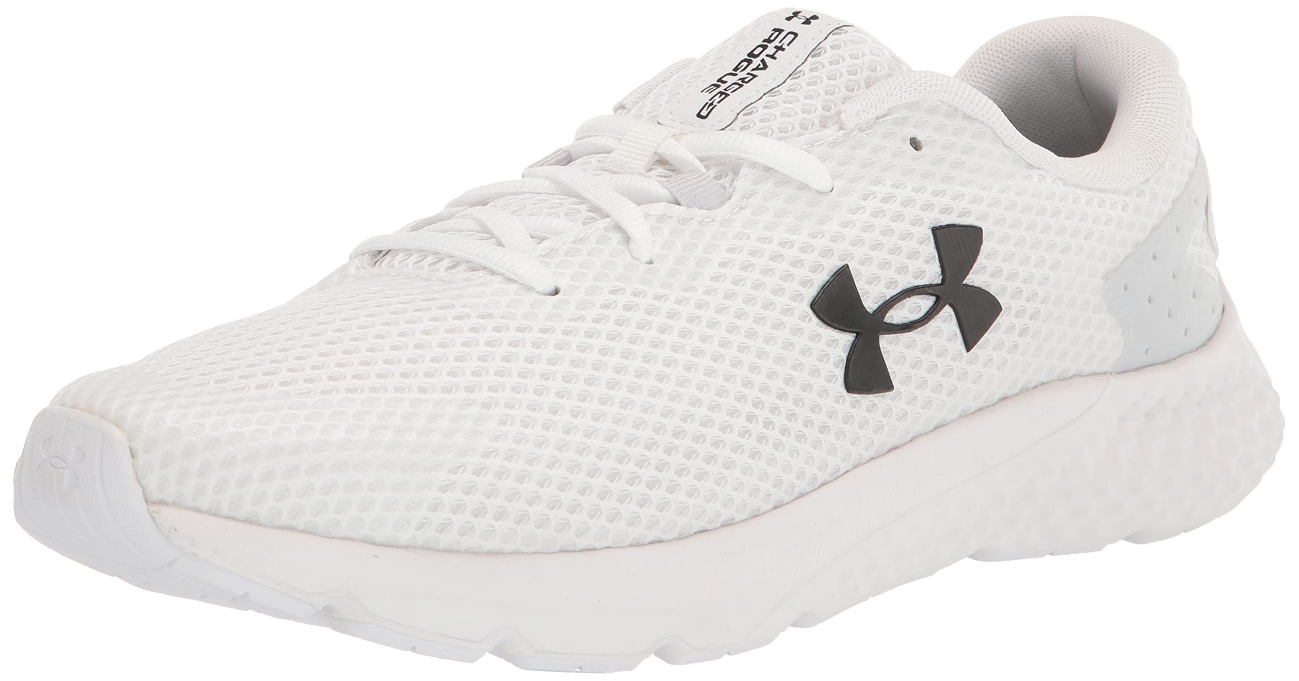 Under Armour Women’s Charged Rogue 3, (106) White/Halo Gray/Black, 10.5
