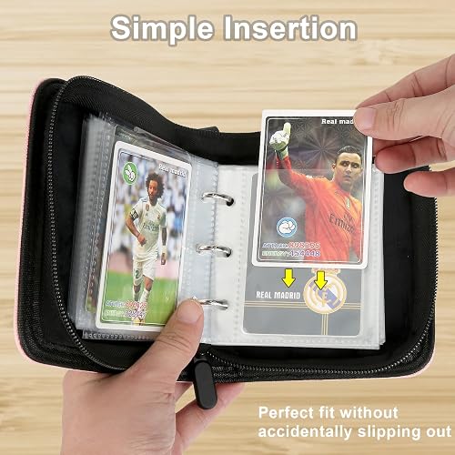 mini card binder 1 pocket 2-Pocket Cards for Pokemon Cards Fit 80 Pcs Cards Zelda Cards and organize your miniature collections Anyone else obsessed with binder