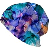 Beautiful Peacock Womens Slouchy Beanie Cotton Chemo Caps Cancer Headwear Hats Turban Baggy Skull Sleep Scarf