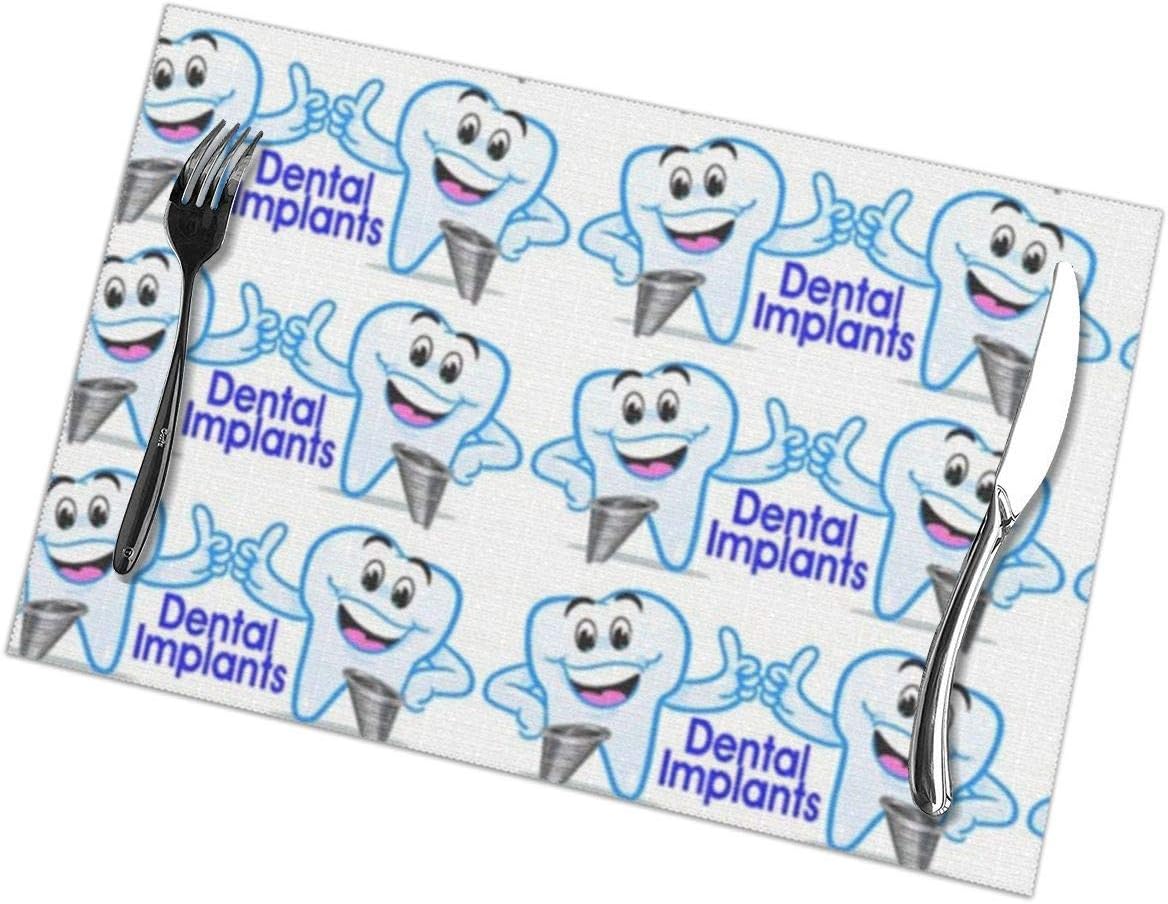 New*design Zahnimplantate Glückliche Zähne Daumen hoch Waschbare