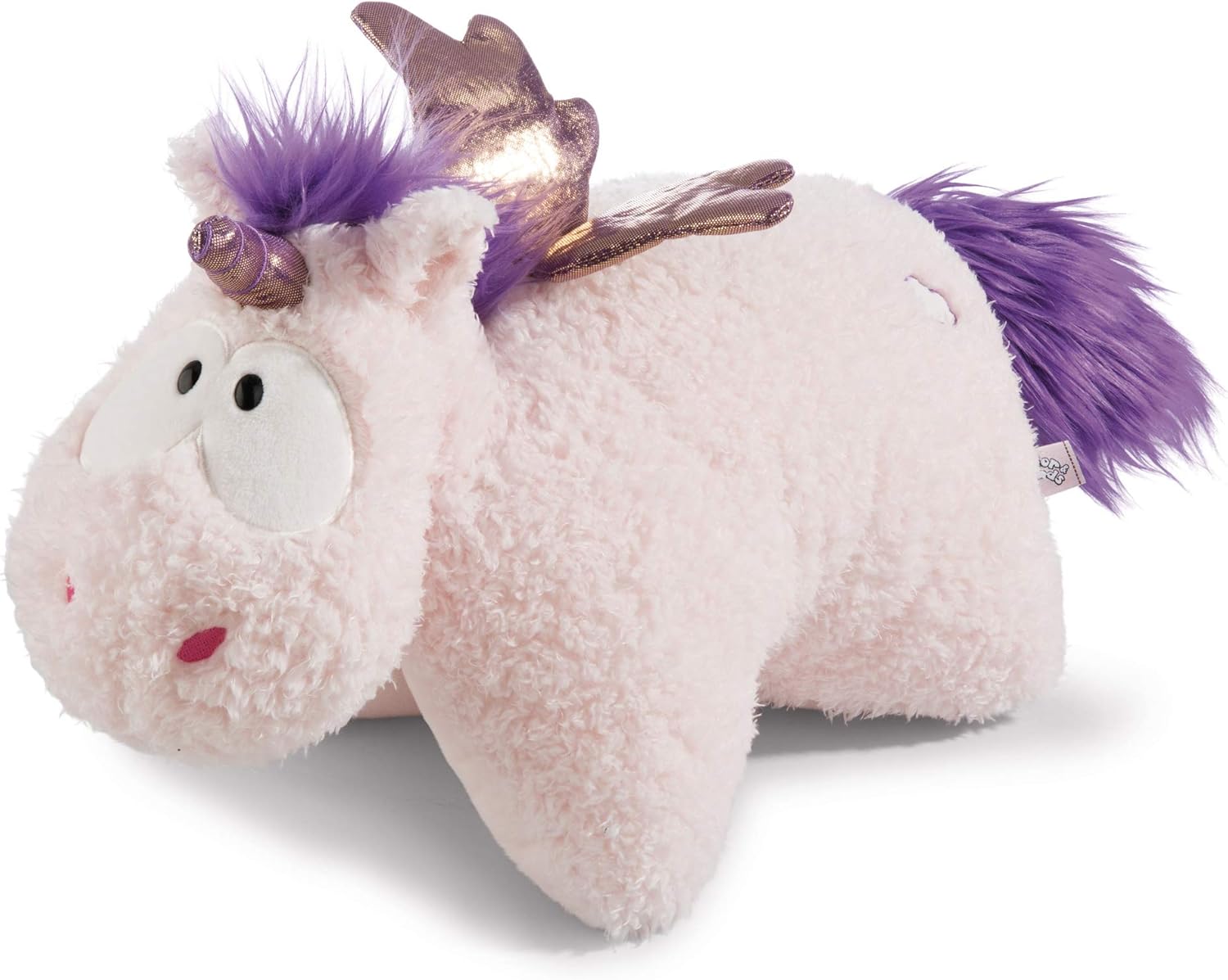 NICI Doudou-Peluche GLUBSCHIS Licorne Milky-Fee 15cm, Avec Des Grands Yeux Scintillants, 45563
