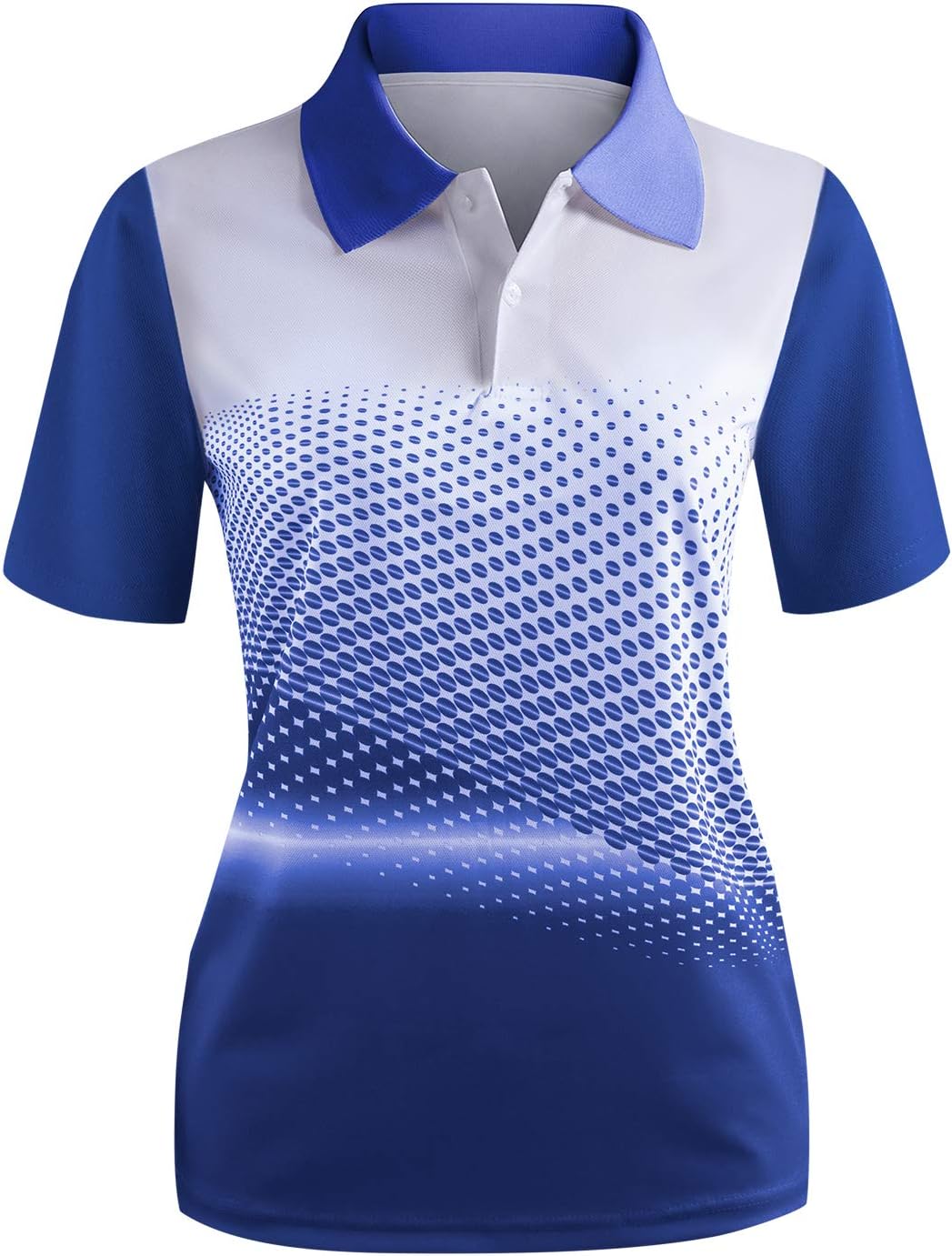 CLOVERY Women's Active Wear Short Sleeve Shirt