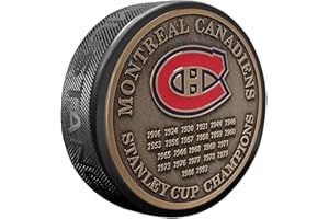 Stanley Cup Years Gold Medallion Puck
