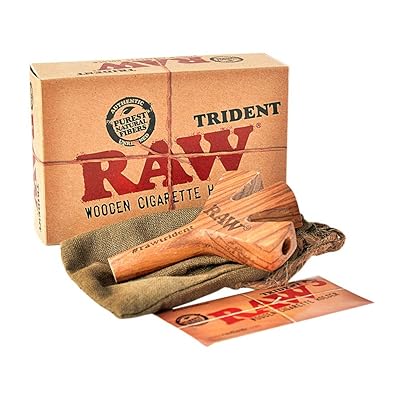 RAW Trident Wooden Cigarette Holder (Limited Edition)