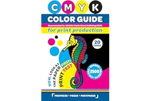 CMYK Color Guide for Print Production. Recommended for AMAZON Kindle Direct Publishing (KDP): Now, look at the paper first! Print Test. 20 Cards. 2500 ... Shades and Objects (Prepress Press Postpress)