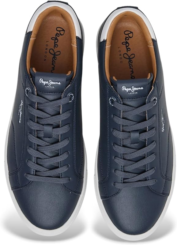 Deportivas para Hombre PMS00048 Joe Basic de la Talla 42 en Color Navy