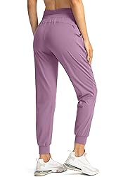 G Gradual Women's Joggers Pants with Zipper Pockets