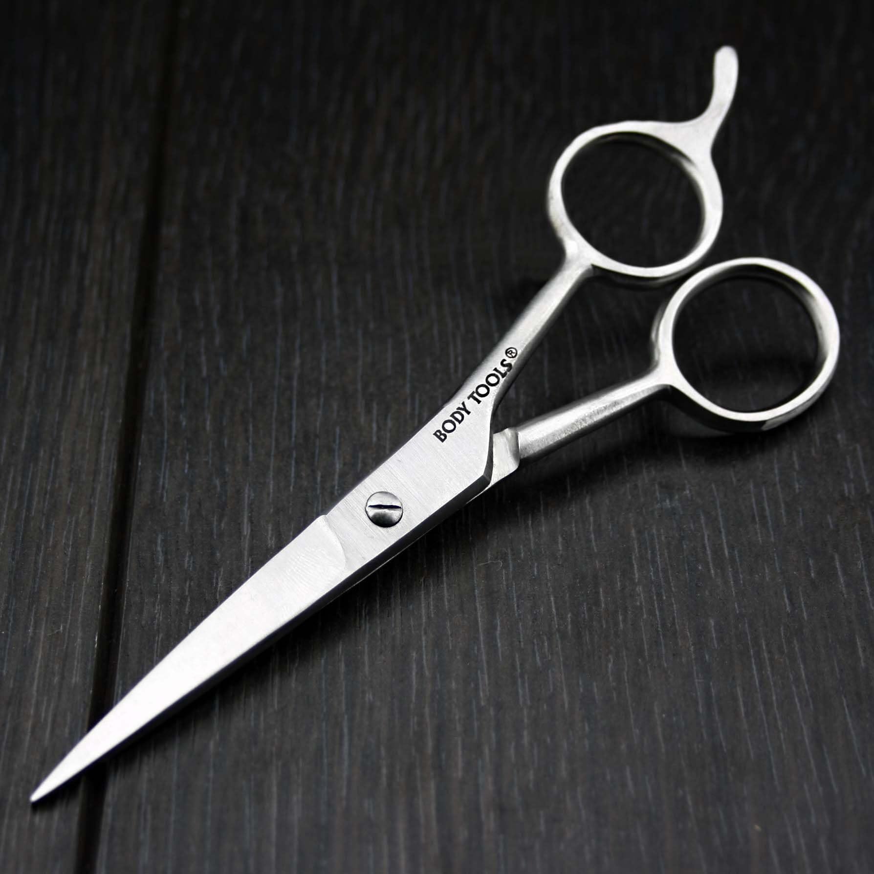 Hairdressing 6.5" Barber Scissor Stainless Steel Home Use Beginners Hair Cutting Shears