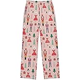 VIGTRO Pajama Pants Long Sleep Bottoms Soft Elastic Waist Lounge Pants with 2 Pockets Size 6-14 Years