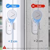TECKNET Door Alarm Sensor Mini Window 6 Pack 100dB Quick Loud Ring HWA01806 view 5