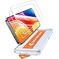 TORRAS 12FT Military-Grade Shatterproof for Samsung Galaxy S25 Screen Protector [9H+ Aerospace Tempered Glass＆ One-Pull Installation] Full Coverage Fit Bubble Free 6.2″ GlassGo X