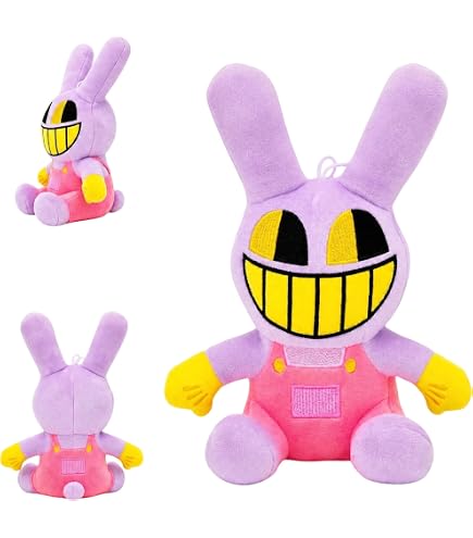 Amazon.com: The Amazing Digital Circus Deluxe Jax Plush Figure, 8