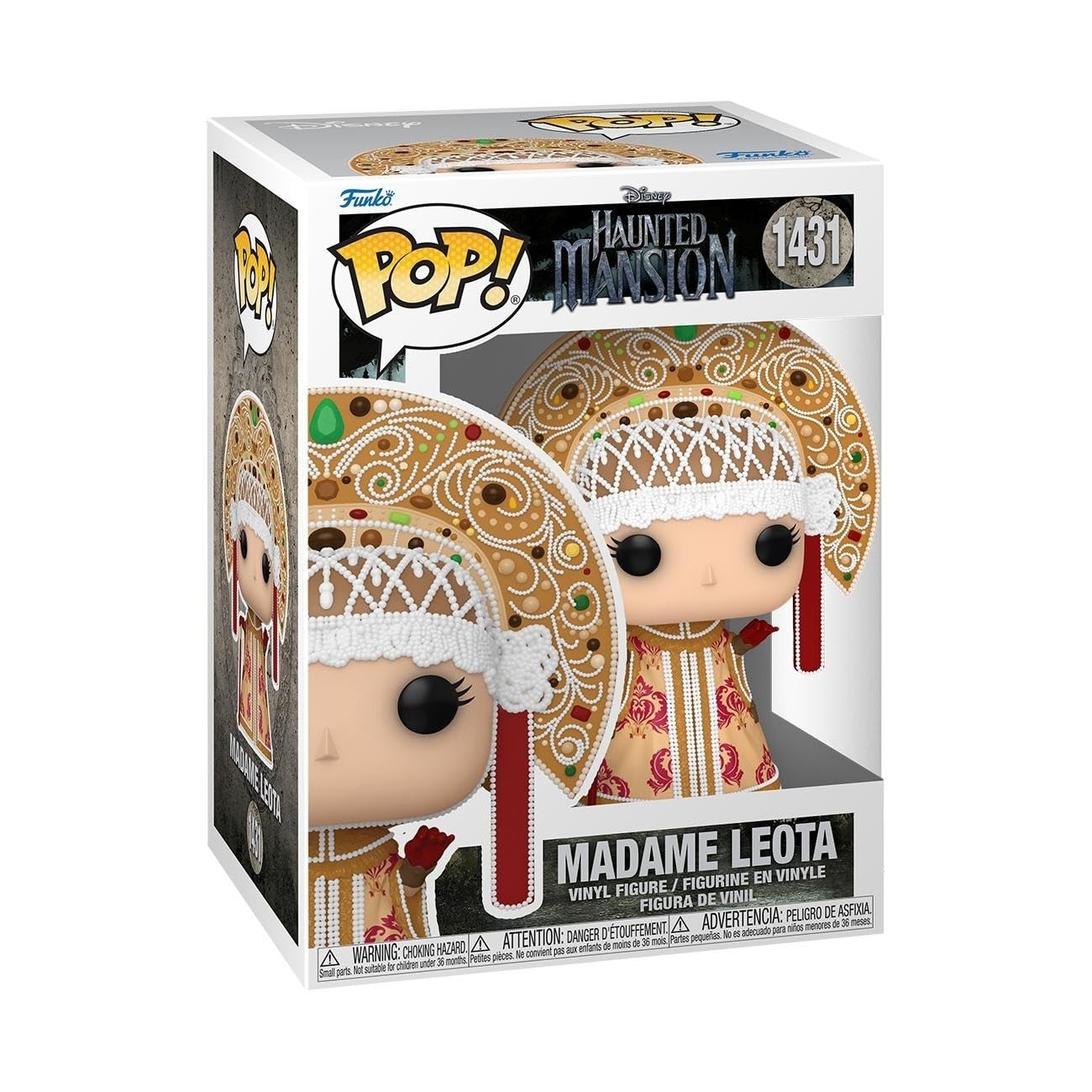 Funko POP! Disney: the Haunted Mansion - Madame Leota - Collectable Vinyl Figure - Gift Idea - Official Merchandise - Toys for Kids & Adults - Movies Fans - Model Figure for Collectors and Display