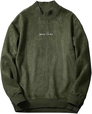 suede sweatshirt