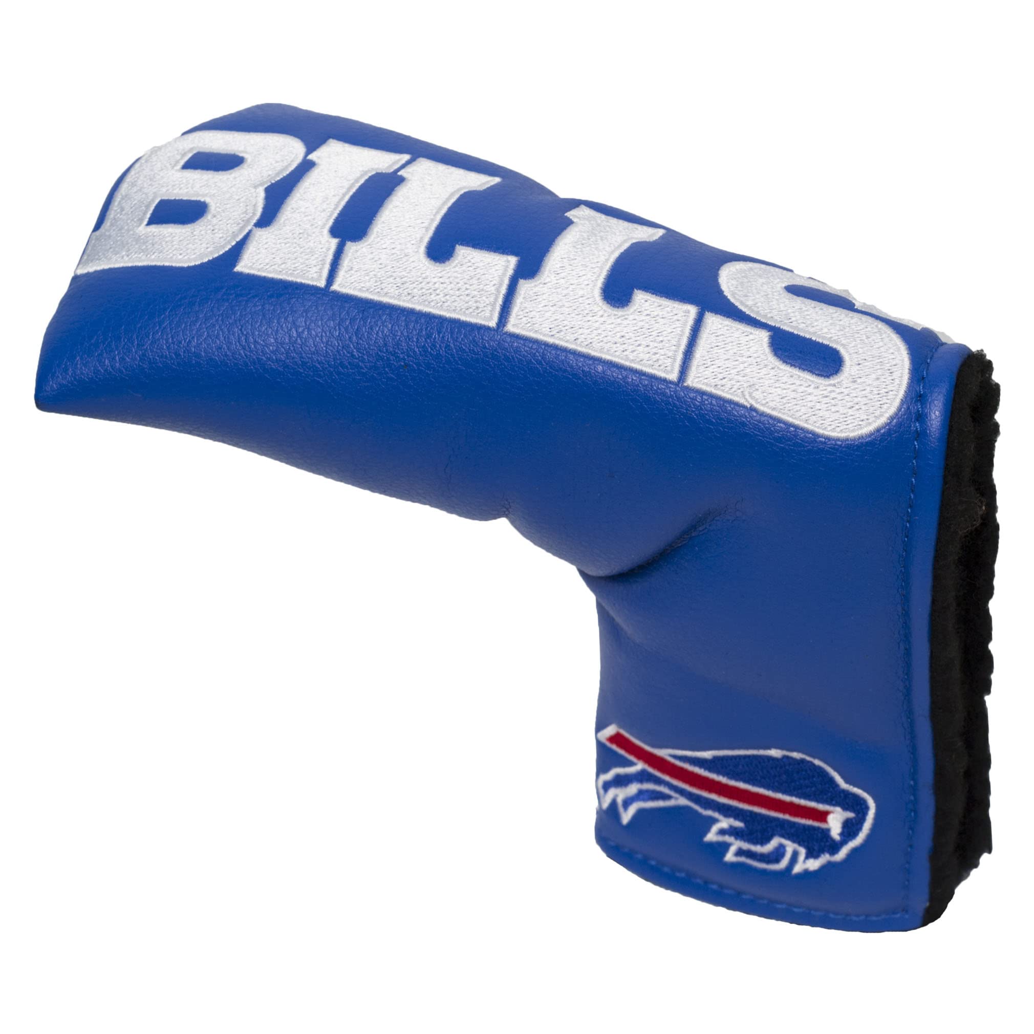 Team Golf NFL Buffalo Bills Vintage Blade Putter Cover Golf Club Vintage Blade Putter Headcover, Form Fitting Design, Fits Scotty Cameron, Taylormade, Odyssey, Titleist, Ping, Callaway
