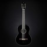 Yamaha C40II Full Size Classical Guitar Black Nylon Strings 650mm Scale view 2