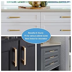 WEAVERBIRD 96 mm Cabinet Handles Gold Drawer Pulls