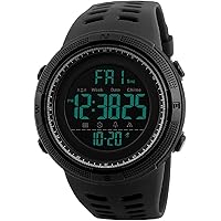 SKMEI Digital Dial Men's Watch-1251 Black